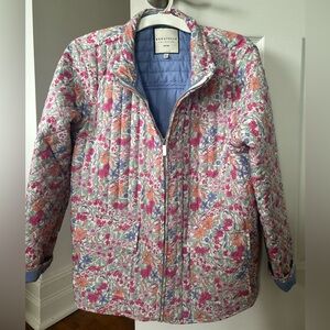 Quilted flower jacket- Bagatelle Collection
